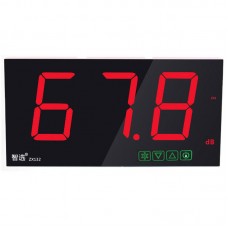 ZX132 30-130dB Decibel Meter Wall Mounted Noise Monitor (Rechargeable Upgraded Version w/ Alarm)