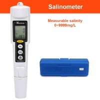 CT-3081 0~9999mg/L Salt Meter Electronic Salinity Meter for Water to Measure Salinity and Temperature