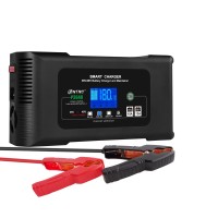 HTRC P3648 Storage Battery Charger 36V/48V Repair Type High Power Charger for Lithium LiFePO4 Lead-acid Batteries