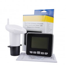 TS-FT002 1-15m Ultrasonic Liquid Level Gauge Water Pump Automatic Control Box IP65 Waterproof with 3.15-inch Screen