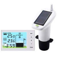 TS-FT003 1-5m Ultrasonic Liquid Level Gauge 4.3-inch Screen IP65 Waterproof without Water Pump Control Box