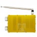 Yellow DP-666 TEF6686 FM/LW/MW/SW Full Band Radio High Sensitivity DSP Receiver Support Secondary Development