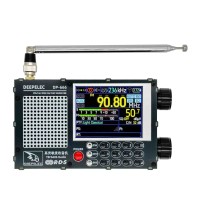 Black DP-666 TEF6686 FM/LW/MW/SW Full Band Radio High Sensitivity DSP Receiver Support Secondary Development