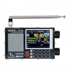 Black DP-666 TEF6686 FM/LW/MW/SW Full Band Radio High Sensitivity DSP Receiver Support Secondary Development