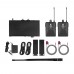 ER-102 Professional Wireless IEM System Bluetooth5.0 UHF 510MHz-580MHz In Ear Monitoring System with 2 Receiver