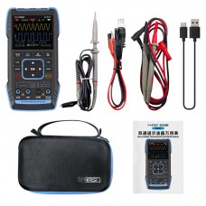 FNIRSI 2C53T Standard Version Dual Channel 50MHz Digital Oscilloscope Multimeter Signal Generator with One 10X Probe