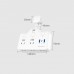 Gosund P8AM Smart Socket Smart Outlet Smart Power Strip Supports 20W Fast Charging for Mijia XiaoAi