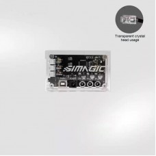 Simagic P2000-HCB Haptic Control Box for P-HPR Haptic Pedal Reactors and Transparent Crystal Head