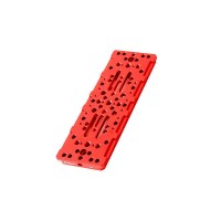 Angeleyes XY-240613 220mm/8.7" Dovetail Plate Dovetail Mounting Plate (Red) for Equatorial Mount