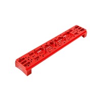 Angeleyes XY-240608 (Red) 17.3" Dovetail Plate Dovetail Mounting Plate w/ Wide Rail for C925/C925HD