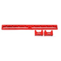 Angeleyes XY-230803 445mm/17.5" Dovetail Plate (Red) for C11/C11HD Schmidt-Cassegrain Telescopes