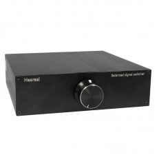 Heareal QX1 2 IN 1 OUT XLR Audio Switcher HiFi Passive Full Lossless Balanced Signal Switcher