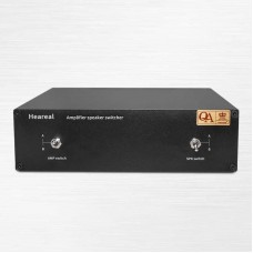 Heareal Q2 Power Amplifier Speaker 2 IN 2 OUT Audio Switcher HiFi Passive Lossless Amplifier Switcher