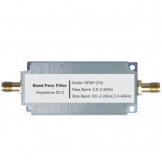 2.7-3GHz Bandpass Filter BPF with SMA Female Connector 50ohms Impedance High Quality RF Accessory