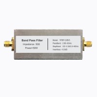 2.85-3GHz Bandpass Filter BPF with SMA Female Connector 50ohms Impedance High Quality RF Accessory