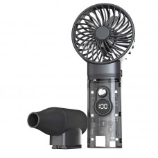 Upgraded Multifunctional Turbo Fan 100000RPM Violent Fan 5000mAHx2 Support Propellers/Turbines Switch