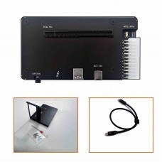 TB3-HL7 Strengthened Version JHL7440 Main Control Graphics Card Expansion Dock with 1m Thunderbolt4 Cable and SFX Bracket