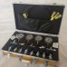 1-60MPa Pressure Gauge Kit w/ 4 Gauges 4 Hoses 10 Test Couplings 4 T-junctions 1 Box for Excavators