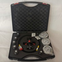 FPU-1 Nitrogen Charging Kit Nitrogen Charger with 3 Gauges 1 Hose & 7 Couplings for Accumulators