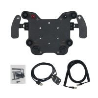 SIMAGIC GT1 Premium Button Box Carbon Fiber Paddle Shifters with Single Clutch for Direct Drive System 