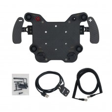 SIMAGIC GT1 Premium Button Box Carbon Fiber Paddle Shifters with Single Clutch for Direct Drive System 