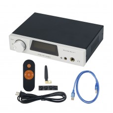 M1 Dual Core ES9038 Decoder Bluetooth 5.1 with USB Sound Card LDAC Linear Power Supply HIFI Equipment DSD512