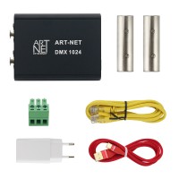 TZT DMX1024D ART-Net DMX 1024 DMX Lighting Controller with SPI for WYSIWYG to Control Light Strips