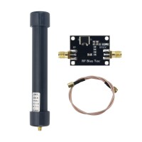 ADS-B 1090MHz Active Antenna DC5V Bias Tee Type-C Power Supply 23.15dBi High Gain RF Receiving Antenna with SMA Female Connector