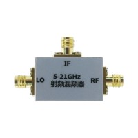 5-21GHz RF Frequency Mixer Up and Down Frequency Converter C/X/KU Band Mixer RF Accessory with SMA-K Connector