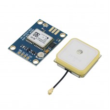 NEO-M8N GPS Module + Ceramic Active Antenna Flight Control Positioning Module for GPS/Beidou/GLONASS