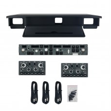 Cockpit-Simulator MCP Panel + 2 CS 737X EFIS Electronic Flight Instrument System + Desktop Bracket for Flight Video Games