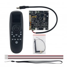 TXG4 1.54-inch Large Color Screen Single-handed Remote Controller Receiver Board Support Electricity Feedback for RC Bait Boat