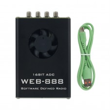 WEB-888 SDR Receiver Software Defined Radio with 16bit ADC 62M Bandwidth GPS Module for HF VHF