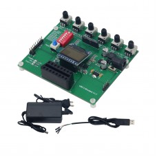 OBD II Simulator OBD2 ECU Simulator with 0.96" 128*64 OLED Screen Supports 7 Conventional Protocols