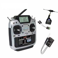 T26SZ + R7308SB + TM-18 + R9001SB Right Hand Throttle 2.4G 26CH RC Transmitter Receiver RC TX RX Set