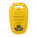 Pair of Yellow YI-639 400-470MHz UHF Mini Walkie Talkie 2KM 2W Analog Handheld Radio Support Timeout Timer