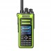 Green M10 Multi-band 10W High Power Handheld Walkie Talkie FM AM Receiving Support PTT ID Identification with 1.77-inch LCD