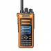 Orange M10 Multi-band 10W High Power Handheld Walkie Talkie FM AM Receiving Support PTT ID Identification with 1.77-inch LCD