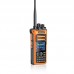 Orange M10 Multi-band 10W High Power Handheld Walkie Talkie FM AM Receiving Support PTT ID Identification with 1.77-inch LCD