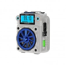 HRDG18 76-108MHz Portable FM Radio DSP Multifunctional Audio Speaker Support TF Card Play Mode