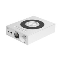 Silvery 220V EC3 HiFi CD Player Hard Drive USB Flash Drive Audio Player Bluetooth Headphone Amplifier DAC ES9219C