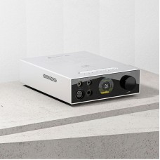 Silvery 220V EH3 Desktop Audio Decoder 28W High Power Headphone Amplifier ES9039PRO DAC Bluetooth5.0 Support APP Control