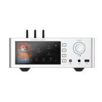 Silvery 220V SM1.3 Digital and Streaming Audio Player AK4191EQ+AK4499EX DAC with 2.8-inch 1080P Touch Screen