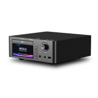 Black 220V MCD1.3 Multifunctional Digital and Streaming Audio Player SAA7824+DA11 Servo System Support for MQA-CD/CD