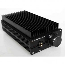 LA5SE MOS-FET Pure Class A HiFi Headphone Amplifier 1200mW/32ohm Heat Dissipation Enhanced Version with Black Panel