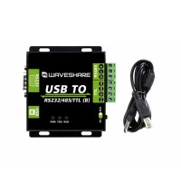 Waveshare USB to RS232/485/TTL Interface Converter Communication Module (CH343G Chip) w/ Isolation