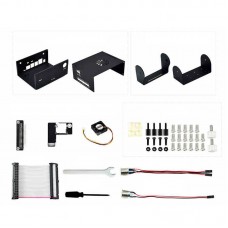 Metal Case with Camera Holder & Fixed-speed Fan for Jetson Nano Developer Kit A02/B01 Waveshare