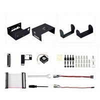 Metal Case with Camera Holder + PWM Fan for Jetson Nano Developer Kit A02/B01 and Waveshare