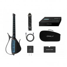 Black Cyber-G Multifunctional Electric Guitar Intelligent Stringless Professional MIDI Guitar for Music Solo