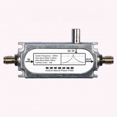 10KHz BPF Single Power Supply Active Bandpass Filter 45dB Suppression High Quality RF Accessory